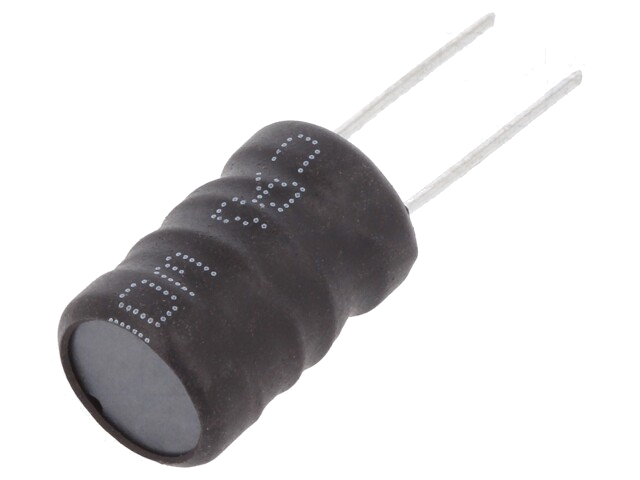 Smoorspoel: draadgewonden; THT; 3,3mH; 750mA; ±10%; Ø11,5x17,5mm Smoorspoel: draadgewonden; THT; 3,3mH; 750mA; ±10%; Ø11,5x17,5mm